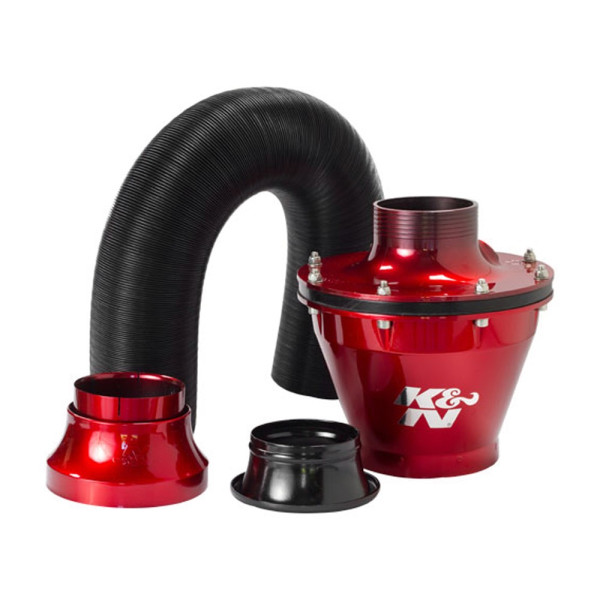 Κιτ Εισαγωγής Αέρα Αυτοκινήτου Apollo Cis Μαύρο - Κόκκινο