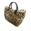 MOHICANS ECO FUR SHOULDER BAG 009 LEOPARD