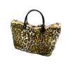 MOHICANS ECO FUR SHOULDER BAG 009 LEOPARD