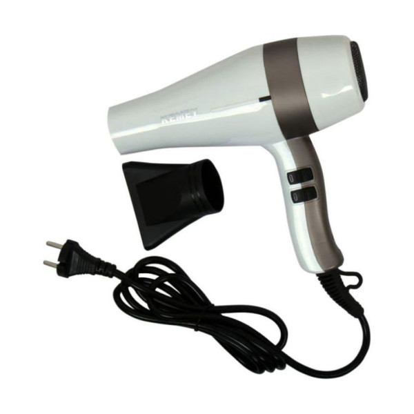 Πιστολάκι Μαλλιών 3000W Kemei KM-5813 Λευκό