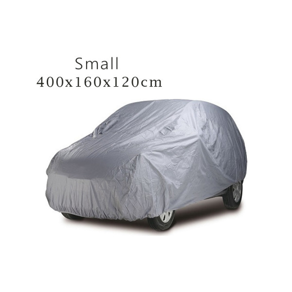 Αδιάβροχη Κουκούλα Small με Λάστιχο για Αυτοκίνητα 400x160x120cm W04916