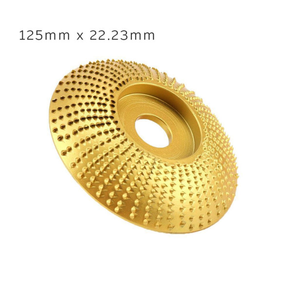 Δίσκος Λείανσης Ξύλου για Γωνιακό Τροχό 125 x 22.23mm 66014