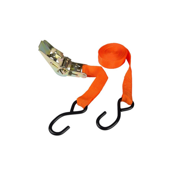Ιμάντας με Καστάνια και Γάντζο S για Αποσκευές 4.5m x 25mm 250kg 14242-04-3 Πορτοκαλί
