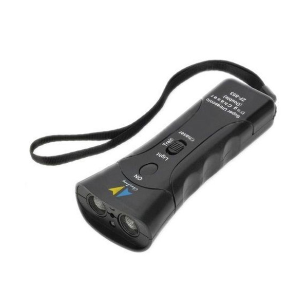 Συσκευή Απώθησης και Εκπαίδευσης Σκύλων με Υπερήχους ZF-853 Μαύρη