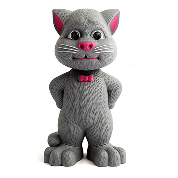 Ηλεκτρονικό Ρομποτικό Παιχνίδι Talking Tom για Παιδιά 3+ Ετών GXLX175A Γκρι