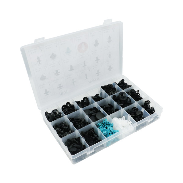 Σετ Πλαστικά Κουμπώματα - Κλιπ Αυτοκινήτου 299τμχ