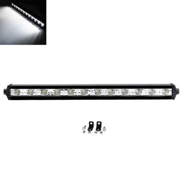 LED Αδιάβροχη Μπάρα Αλουμινίου Slim 12V-24V 32cm 36W 12 SMD IP68 2880LM 6000K OYQP-0044