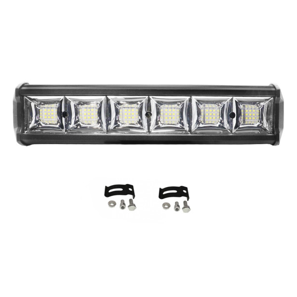 LED Αδιάβροχη Μπάρα Αλουμινίου 12V-24V 30cm 162W 54 SMD IP68 12960LM 6000K OYQP-0027