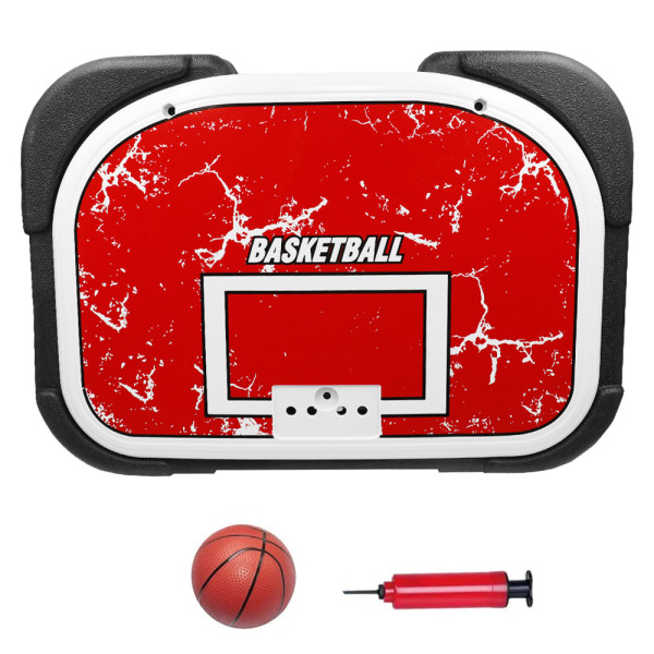 Παιδική Μπασκέτα Εξωτερικού Χώρου με Ρυθμιζόμενο Ύψος 117cm - 178cm, Βάση με Στήριγμα και Μπάλα  0754-812