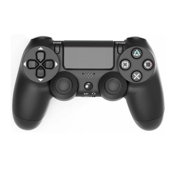 Ασύρματο Gamepad - Χειριστήριο για PS4 και PC Doubleshock 4 Μαύρο