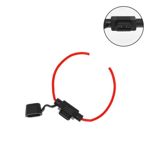 Αδιάβροχη Ασφαλειοθήκη Αυτοκινήτου IP65 Standard (20mm) 30cm 1.5mm XM-W12439-2