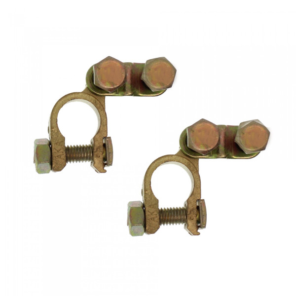 Σετ Πόλοι Μπαταρίας 12V - 24V XM-W10543-2 Χρυσό