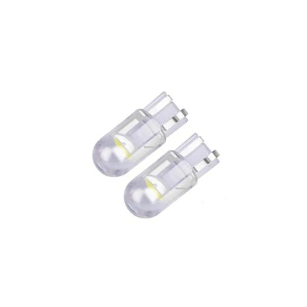 Σετ T10 LED W5W 12V - 24V 1 SMD 360LM 1W XM0005 ψυχρό λευκό