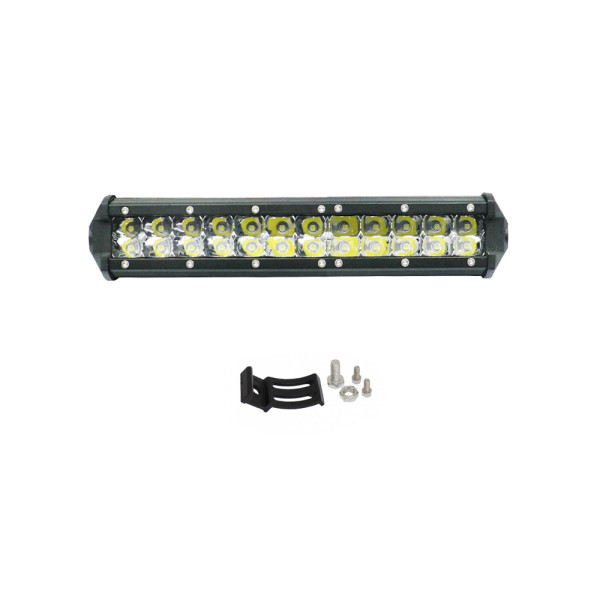 LED Αδιάβροχη Μπάρα Αλουμινίου 12V-24V 26cm 72W 24 SMD IP68 5760LM 6000K OYQP-0009