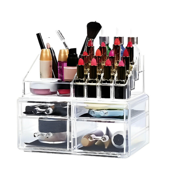 Θήκη Οργάνωσης Καλλυντικών - Μπιζουτιέρα Σετ 2τμχ CX - 108