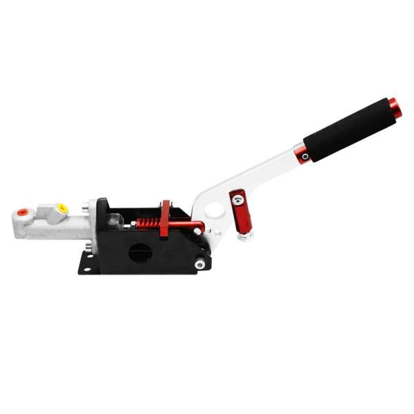 Υδραυλικό Χειρόφρενο Αλουμινίου Universal Αυτοκινήτου με Μπουκάλα HW-0004 Κόκκινο