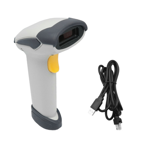 Scanner Χειρός Ενσύρματο με Δυνατότητα Ανάγνωσης 1D Barcodes HL 18668-44 Γκρι - Μπλε