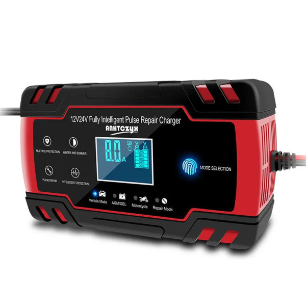 Φορτιστής Μπαταρίας Αυτοκινήτου - Μοτοσυκλέτας 8A 12V - 24V HL 18668-32