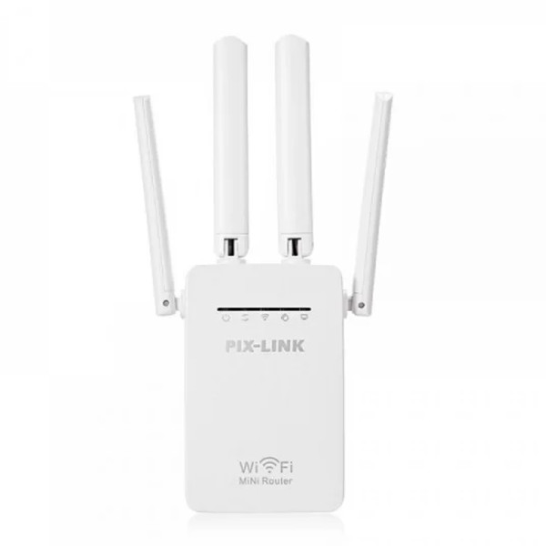 WiFi Extender Single Band 2.4GHz 300Mbps με 2 Θύρες Ethernet HL 18668-113