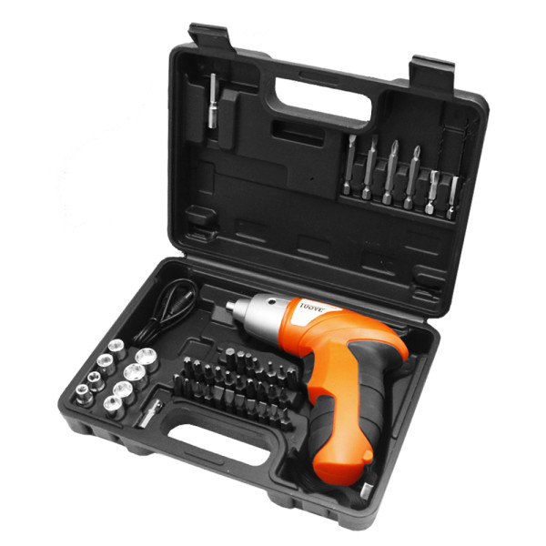 Κατσαβίδι Μπαταρίας 4.8V Σετ 45τμχ με Βαλίτσα HL 18668-8