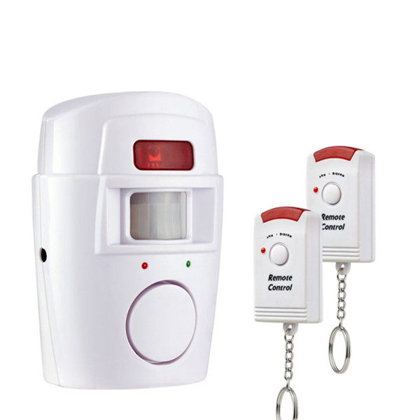 Αυτόνομος Συναγερμός 105db με Ανιχνευτή Κίνησης με Σειρήνα και 2 Τηλεχειριστήρια HL 18668-73