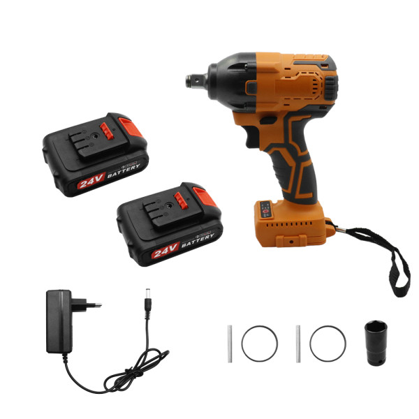 Μπουλονόκλειδο Μπαταρίας 2 x 24V 2Ah με Υποδοχή 1/2" και Καρυδάκι 22mm OEM HL-18668-7