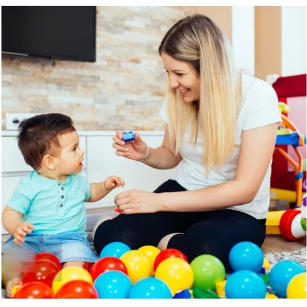 Πλαστικές Πολύχρωμες Μπάλες Παιχνιδιού Για Παιδιά 1τεμ 10200-2
