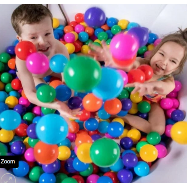 Πλαστικές Πολύχρωμες Μπάλες Παιχνιδιού Για Παιδιά 1τεμ 10200-2