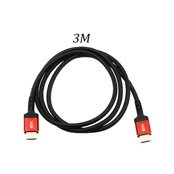 Καλώδιο HDMI 3m V2.0 4K-8K UHD 8K-3M Μαύρο