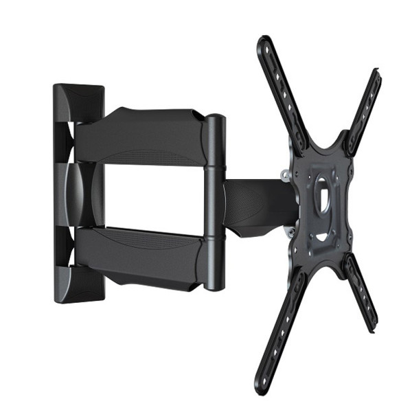 Βάση Τηλεόρασης Τοίχου με Βραχίονα και Κανάλι Καλωδίων έως 55" και 31.8kg NS-P400 Μαύρη