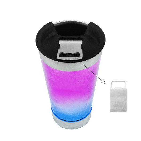 Ποτήρι Θερμός 502ml XF-2 Ροζ - Μπλε