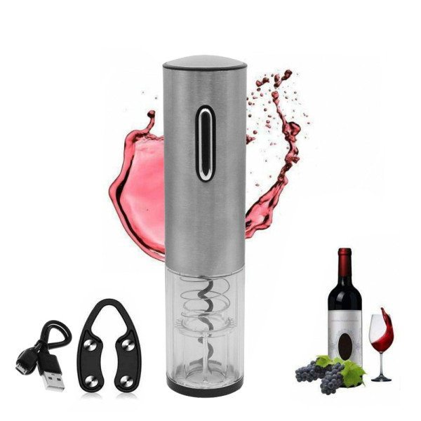 Ηλεκτρικό Επαναφορτιζόμενο Τιρμπουσόν HL18668-50 Ασημί