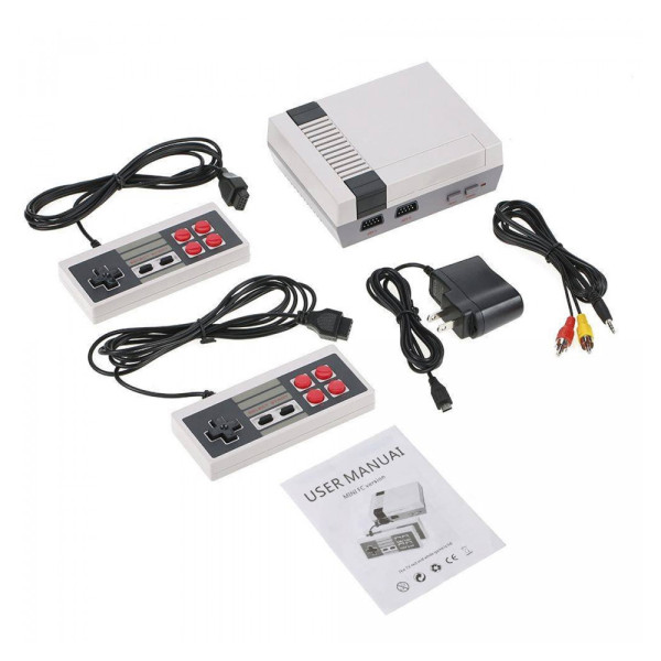 Ηλεκτρονική Ρετρό Κονσόλα για Τηλεόραση με 620 Παιχνίδια και Δύο Χειριστήρια Mini Game