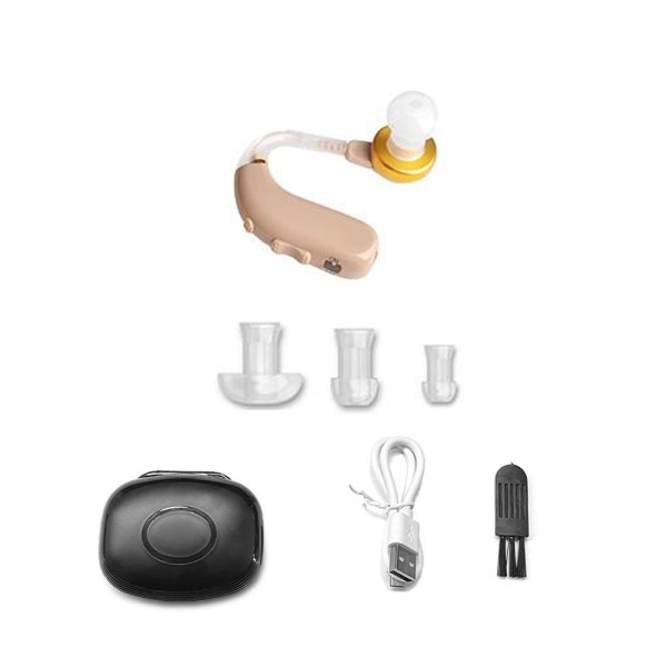 Ακουστικό Βαρηκοΐας Επαναφορτιζόμενο με Φίλτρο Θορύβου TULUS XB-202