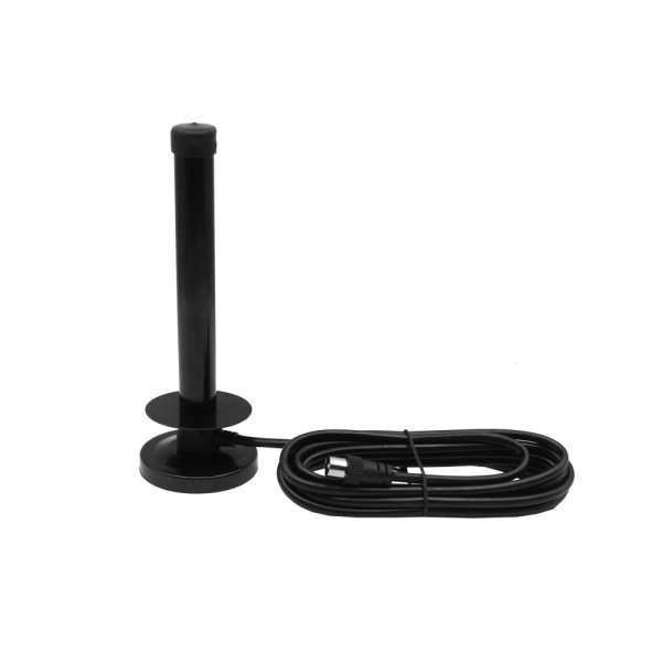 Κεραία Τηλεόρασης Εσωτερική Χωρίς Τροφοδοσία με Μαγνήτη και Σύνδεση με Ομοαξονικό (Coaxial) TW25