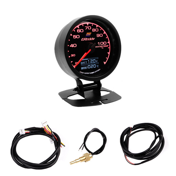 Ψηφιακό Όργανο Πίεσης Νερού Αυτοκινήτου και Βολτόμετρο Greddy SY-YB0031D