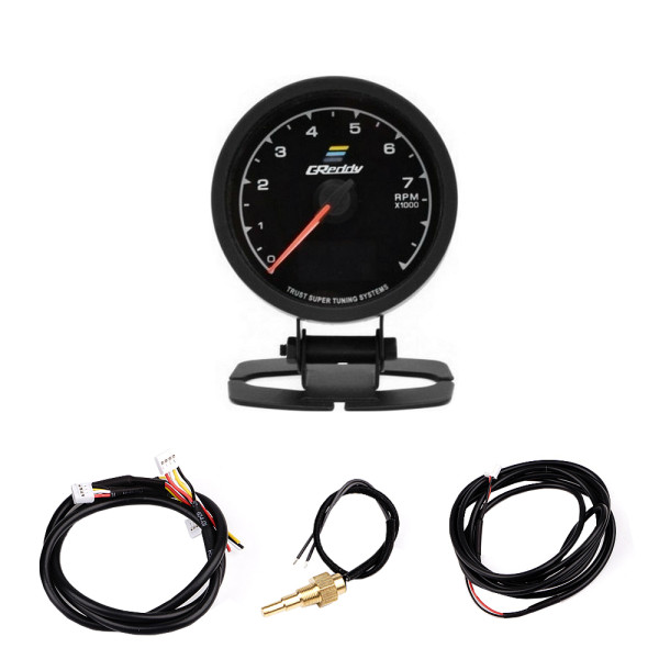 Ψηφιακό και Αναλογικό Στροφόμετρο Αυτοκινήτου και Βολτόμετρο Greddy SY-YB0031