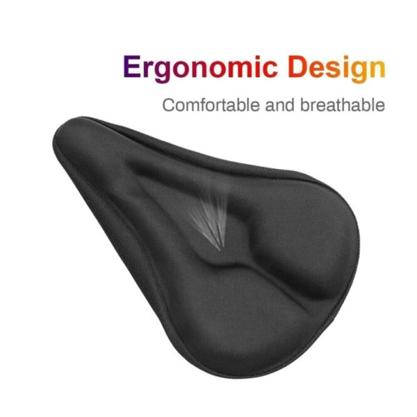 Κάλυμμα Σέλας Μαξιλάρι Gel Ποδηλάτου Αεριζόμενο με Λάστιχο BK7044