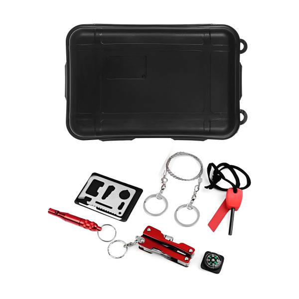 Κιτ Επιβίωσης 6 σε 1 σε Αδιάβροχο Βαλιτσάκι KK-5