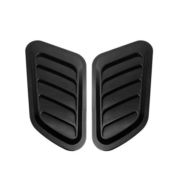 Αυτοκόλλητοι Διακοσμητικοί Αεραγωγοί 33x18x15cm Σετ 2τμχ ΤΜ-368 Μαύρο
