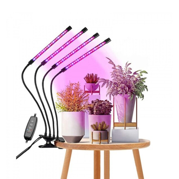 Επιτραπέζιο Grow Light με 3 Λάμπες 360° και 80 LED SP-101