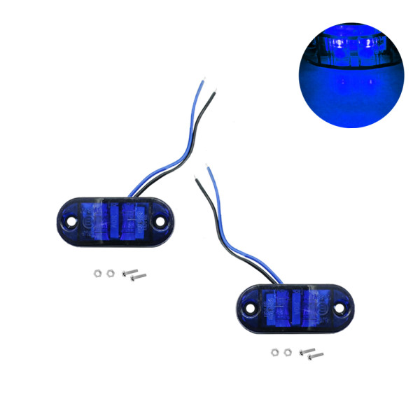 Φώτα Όγκου Μπλε Σετ 2τμχ 9-30V JN-1471-28