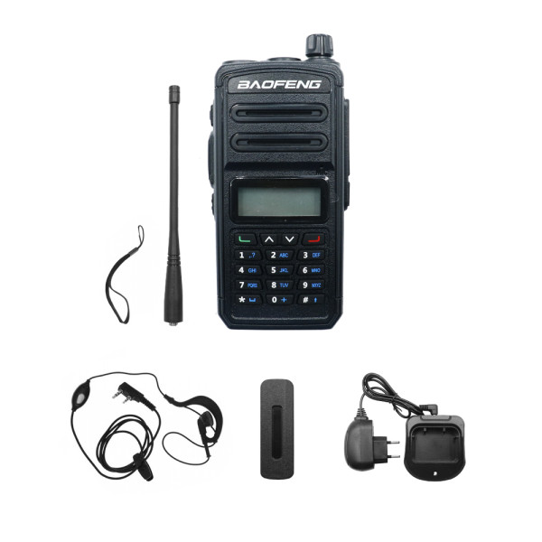 Ασύρματος Φορητός Πομποδέκτης VHF - UHF 8W 1 τμχ BAOFENG BFLF-918UV Μαύρο