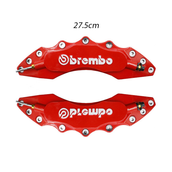 Διακοσμητικά Καπάκια Δαγκάνας Φρένων 27.5cm Σετ 2τμχ JN-1471-19 Κόκκινα