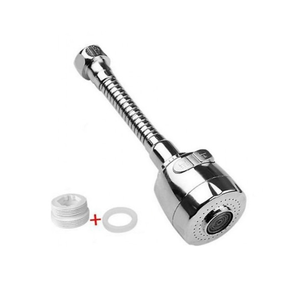 Περιστρεφόμενη Προέκταση Βρύσης με 2 Λειτουργίες Νερού 360° KS-K-063