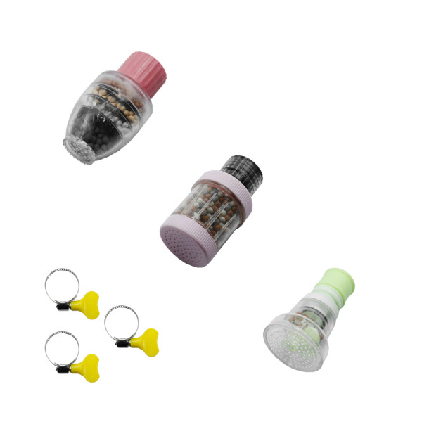 Φίλτρα Νερού Βρύσης Με 3 Επίπεδα Ιόντων Σετ 3τμχ KS-K-194