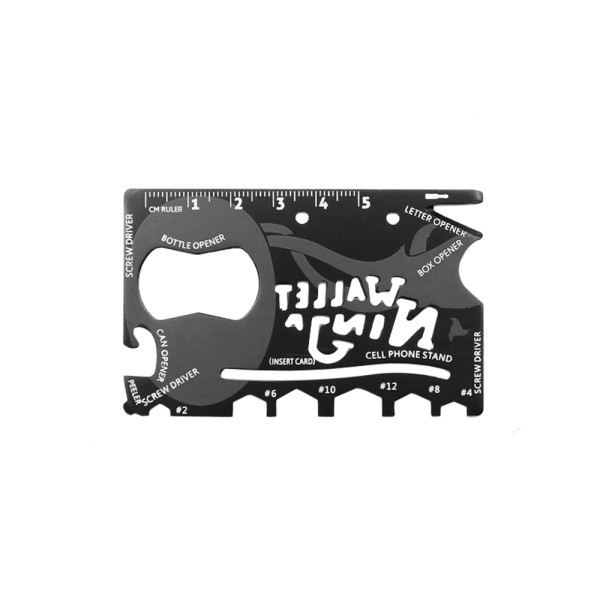 Πολυεργαλείο Πορτοφολιού - Κάρτα 18 σε 1 Ninja Wallet