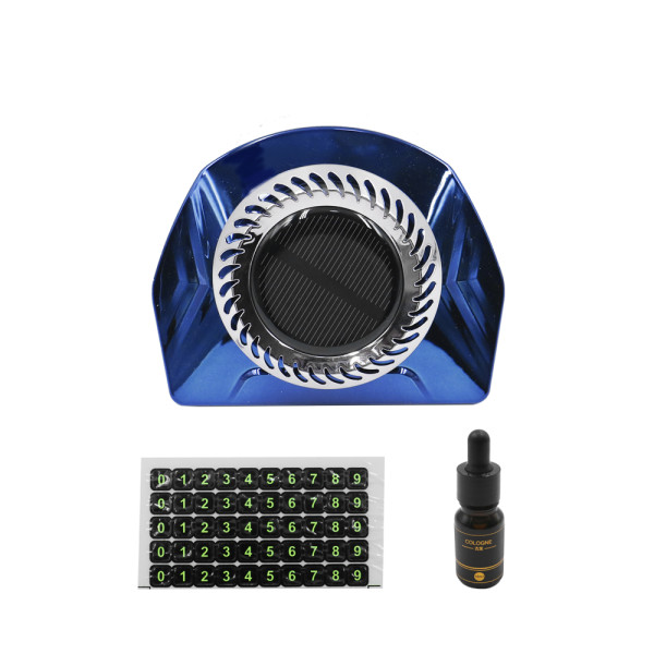 Ηλιακό Περιστρεφόμενο Αρωματικό Αυτοκινήτου CX-48 Μπλε