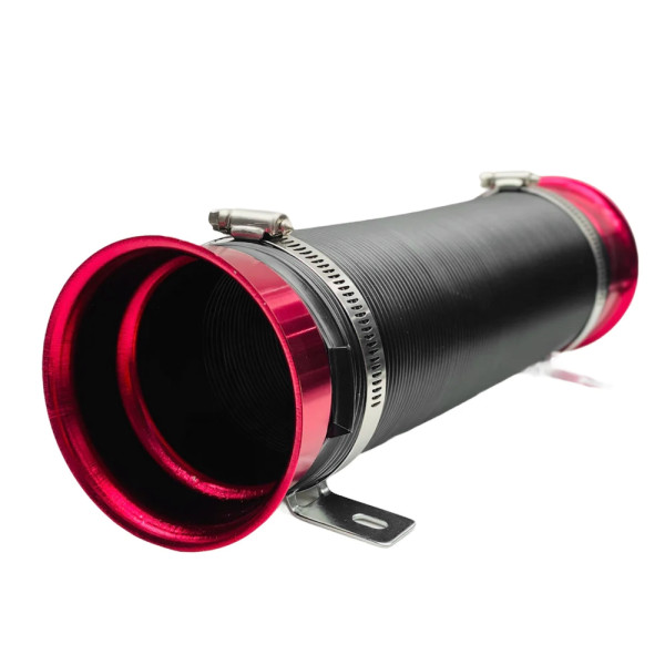 Σωλήνας Εισαγωγής Κρύου Αέρα Αυτοκινήτου Μαύρο - Κόκκινο