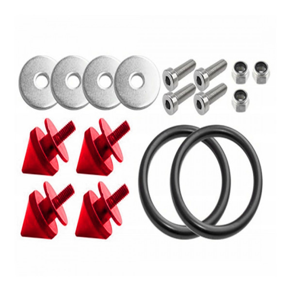 Κιτ Ταχείας Απελευθέρωσης Προφυλακτήρα Κόκκινο HW-0015